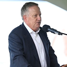 Australian cricket icon Ian Healy.