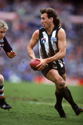 Peter Daicos was a brilliant centreman before switching to become a permanent forward.