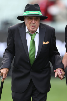 Music legend Molly Meldrum was also in attendance.