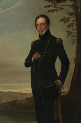 Captain John Piper, c 1826, oil painting by Augustus Earle