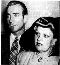 George and Phyllis Wood pictured at a Rosebery picture theatre not long after their arrival in Australia. September 28, 1947