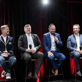 Sporting greats took to the stage to discuss mental health in professional sport.