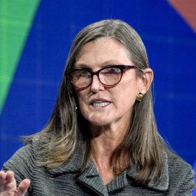 ARK Investment fund’s Cathie Wood has been a notable backer of bitcoin.  