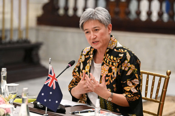 Foreign Minister Penny Wong.