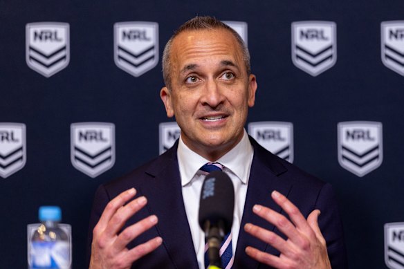 Andrew Abdo, the chief executive of Tennis Australia.  