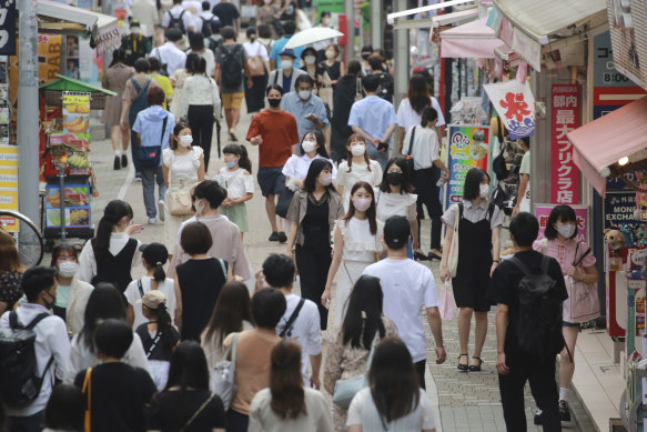 People are flouting restrictions and the Tokyo Governor, Yuriko Koike, wants them to stop. She also urged the young to get vaccinated.