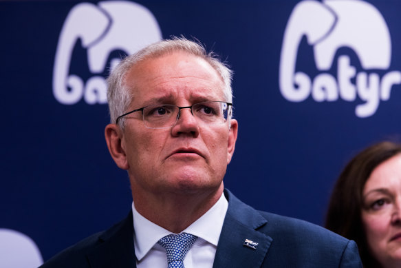 Prime Minister Scott Morrison has renewed his attack on big tech companies over online safety.