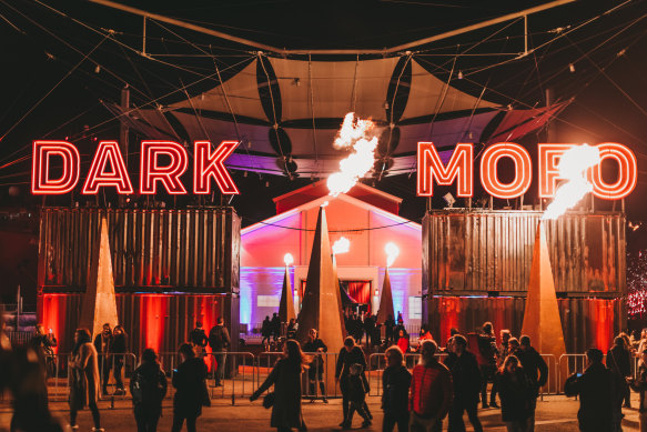 Dark MOFO atttracts a multitude of mainlanders to Hobart.