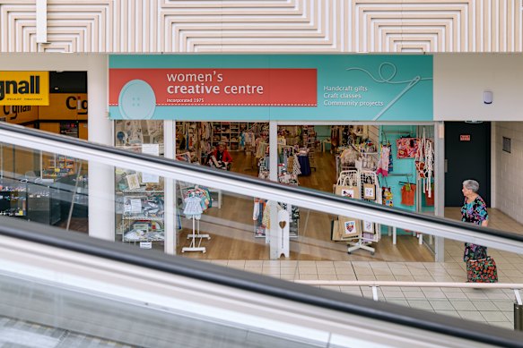 Women’s Creative Centre in Greenslopes Mall.