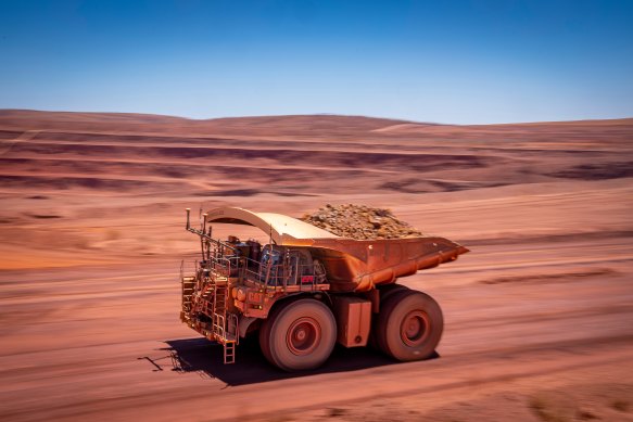 Iron ore mining in the Pilbara is the financial backbone of global miner Rio Tinto.