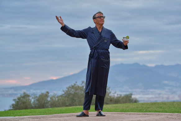 Jason Issacs stars as Carey Grant in Archie.