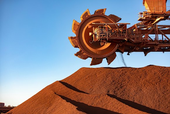 For years iron ore exports have delivered huge profits to BHP, Rio Tinto, Fortescue and other miners, making it the nation’s most lucrative export.