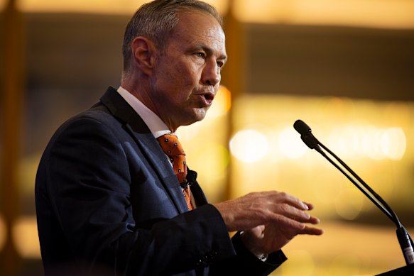 WA Premier Roger Cook.