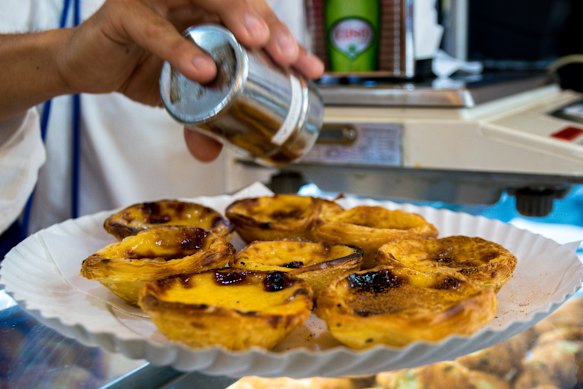 In Portugal it is not only acceptable, but encouraged, to start your day with a flaky pastel de nata.