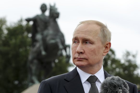 Vladimir Putin is under pressure at home to show results.