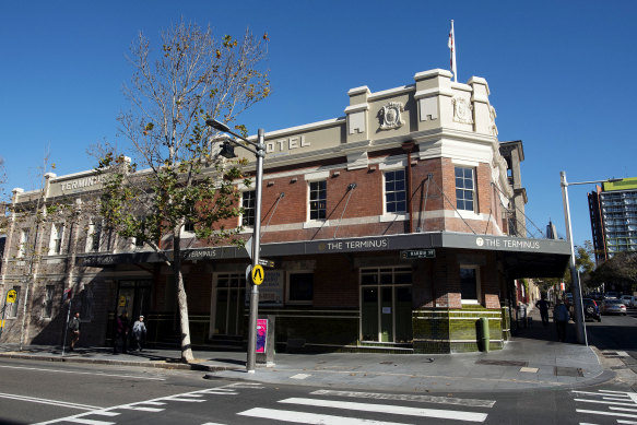 The Terminus Hotel on the corner of Harris and John Street is for sale