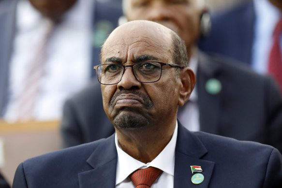 Former president Omar al-Bashir was toppled after mass protests last year.