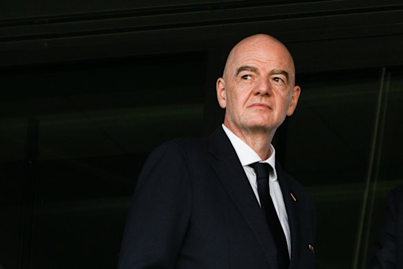 FIFA boss Gianni Infantino. 