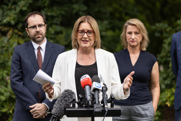Premier Jacinta Allan on Tuesday morning.