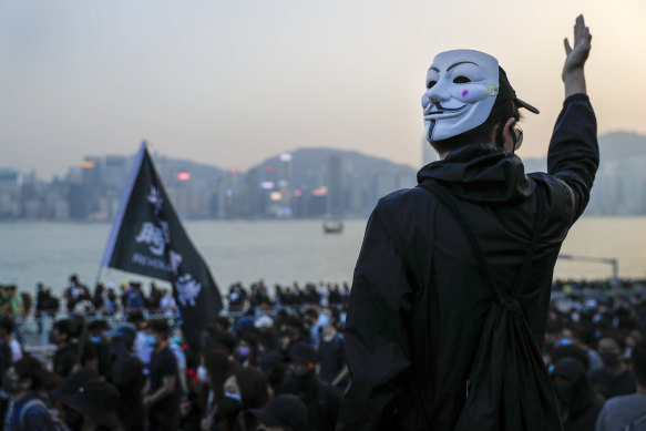 Protests continue in Hong Kong despite a recent pro-democracy landslide in district council elections.