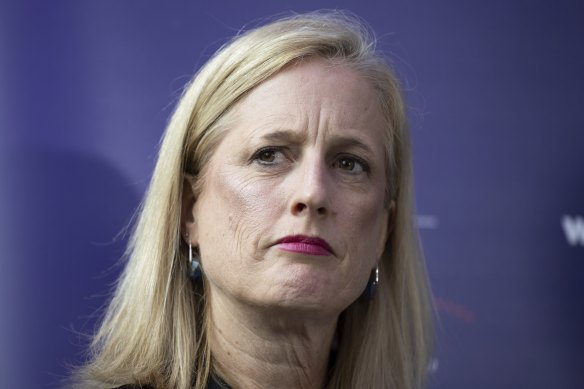 Finance Minister Katy Gallagher has faced questions over what she knew about the rape allegation before it was made public.