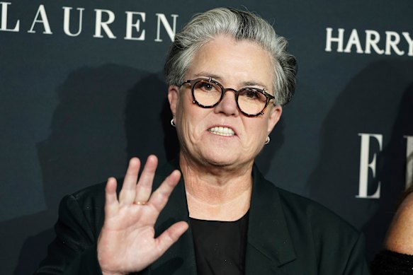 Rosie O’Donnell said Trump represented  “everything that is wrong with America”.
