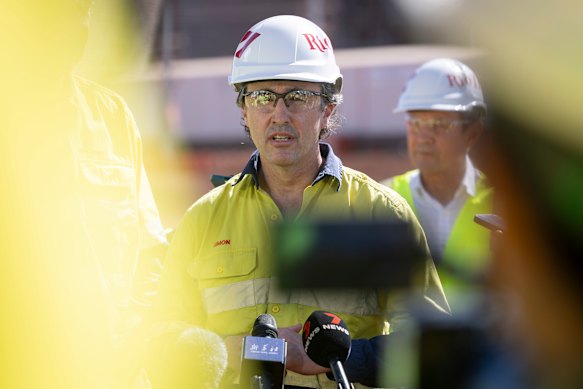 Rio Tinto Simon Trott told investors he intends to reduce costs at the global resources company.