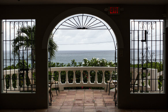 Since he moved to Puerto Rico, Pierce has bought at least 14 properties, according to real estate records. , including the boutique hotel Hacienda Tamarindo for $US3.2 million.