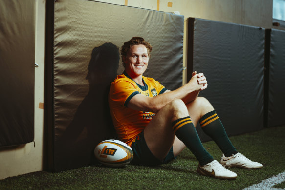 Former Wallabies captain Michael Hooper is trying his hand at sevens.