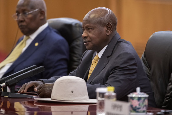 Ugandan President Yoweri Museveni.