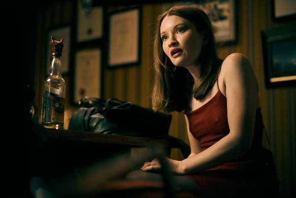 Emily Browning stars in One More Shot, a time-travel rom-com gone wrong that co-stars a bottle of tequila.