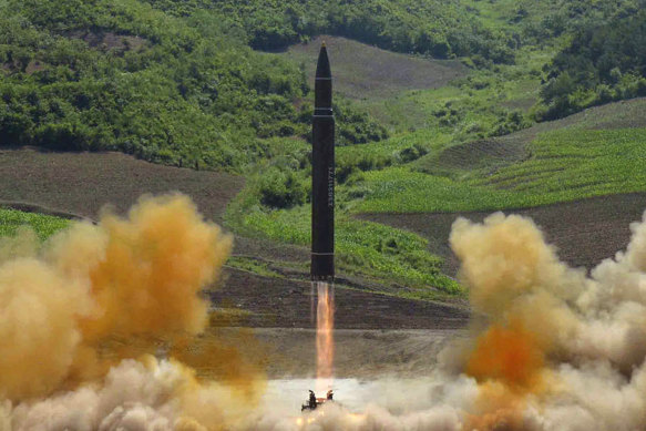 In 2017 North Korea launched an intermediate-range missile, which flew over Japan.