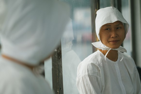 The traditional clothes worn for demonstrations.