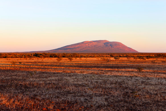 The world’s biggest rock: Mount Augustus.
