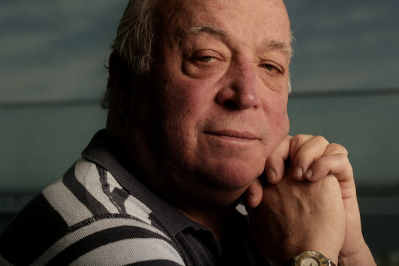 Seymour Stein photographed at the Intercontinental Hotel Sydney, August 15th 2005.