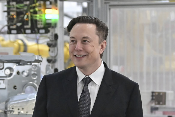 Tesla CEO Elon Musk.