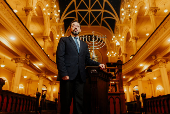 Chief Rabbi Benjamin Elton from the Great Synagogue in Sydney.