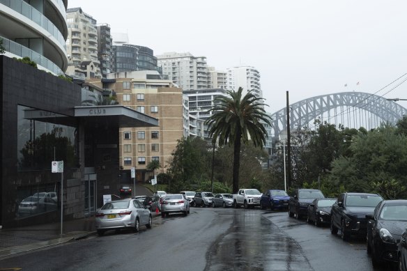 The Kirribilli Club in Lavender Bay.