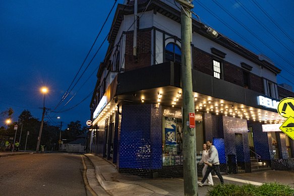Belmore Hotel on Burwood Rd, Belmore.  