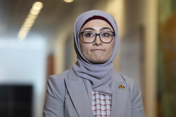 Labor senator Fatima Payman crossed the floor to vote with the Greens to recognise Palestinian statehood.