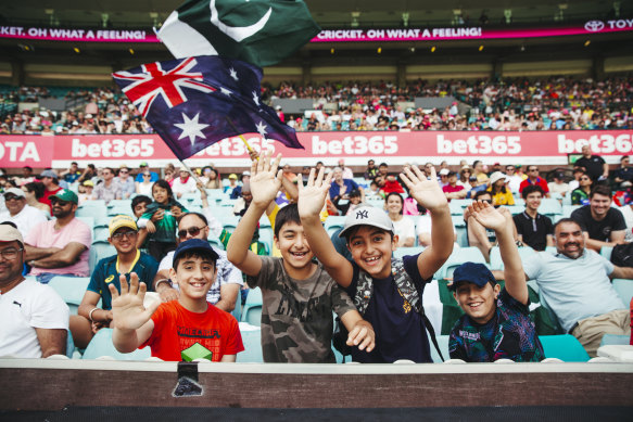 Scenes at the SCG.