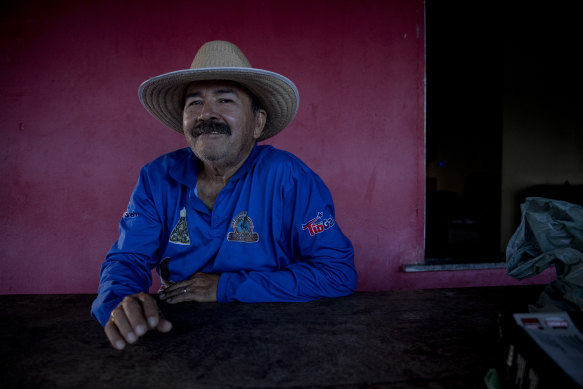 Farmer Djalma Soares has always worked cattle but admits bringing the forest back to life is “beautiful”.