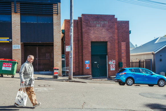 A substation at 2 Mort Street, Balmain, which is also slated for heritage listing.