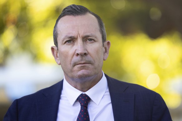 WA Premier Mark McGowan.