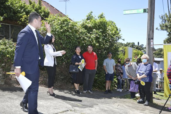 Fourteen buyers registerd to bid on 13 Wallace Street, Marrickville.