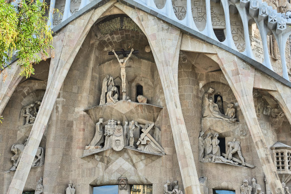 Melbourne-based Mark Burry helped complete the Sagrada Familia's Passion facade.