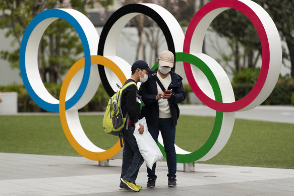 The Tokyo Olympics are due to begin in less than 100 days.