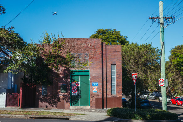 A substation at William Street in Leichhardt.