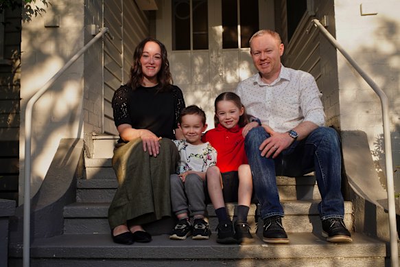 Clark’s job paid for a relocation specialist to help he and wife Pitre arrange their Glen Iris rental when they moved their family to Melbourne in July.