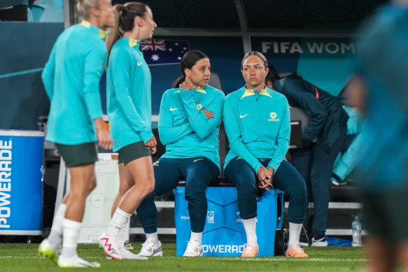 Sam Kerr’s injury and Kyah Simon’s selection have left Australia desperately short on attacking options.